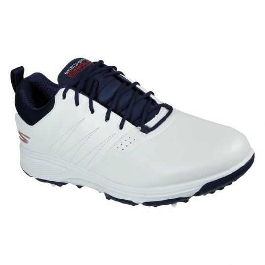 Go Golf Torque Mens Golf Shoes White/Navy/Red