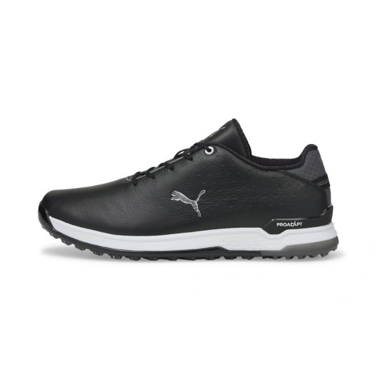 PROADAPT AlphaCat Leather Mens Golf Shoe Black/Silver