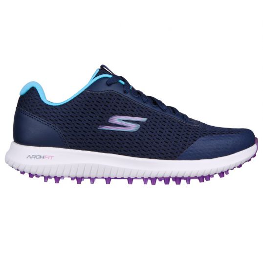 Go Golf Max Fairway 3 Ladies Golf Shoes - Blue Multi Ladies UK 5.5 Standard Blue Multi
