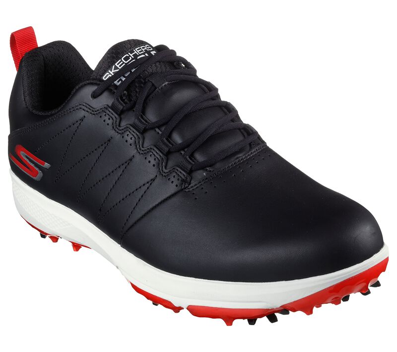 Product Image for Go Golf Pro 4 Legacy Mens Golf Shoes - Black/Red
