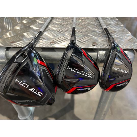 Stealth Driver Fairway and Rescue Bundle Right 10.5 Regular Ventus Red 3 Wood-15 Degree Ventus Red 4 Rescue-22 Degree (Used - Excellent)