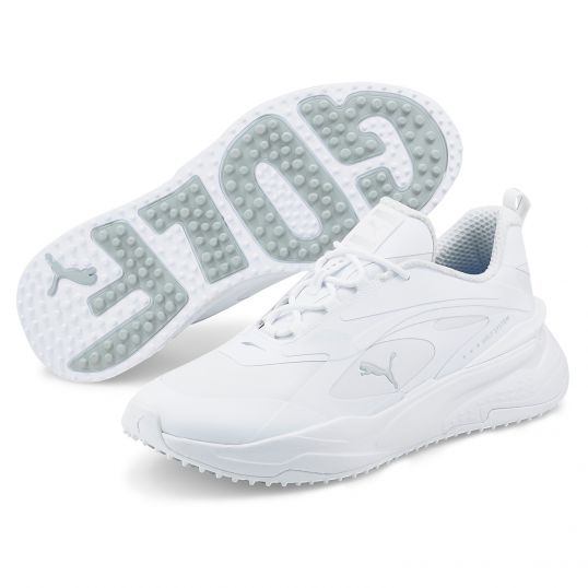 Puma GS-Fast Mens Golf Shoes White | Mens Golf Shoes at JamGolf