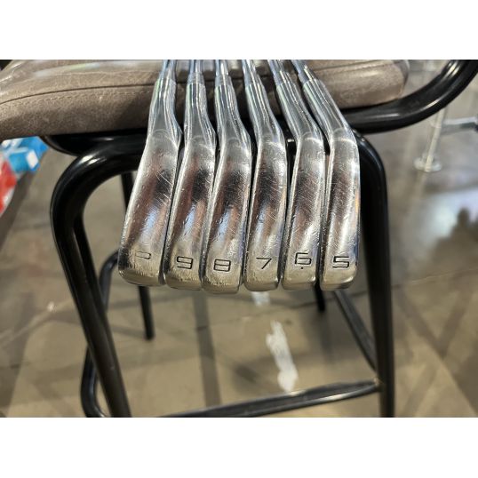 P730 Irons Steel Shafts Right Stiff True Temper Dynamic Gold 5-PW (Used - 3 Star)
