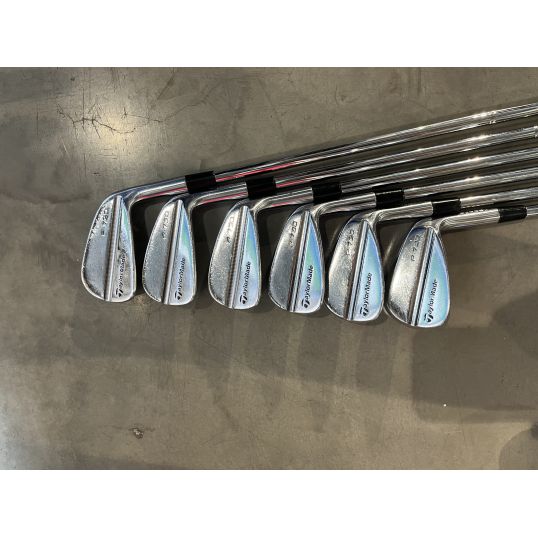 P730 Irons Steel Shafts Right Stiff True Temper Dynamic Gold 5-PW (Used - 3 Star)