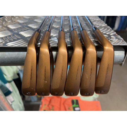 Cobra King Forged Tec Copper Irons Steel Shafts Right Stiff