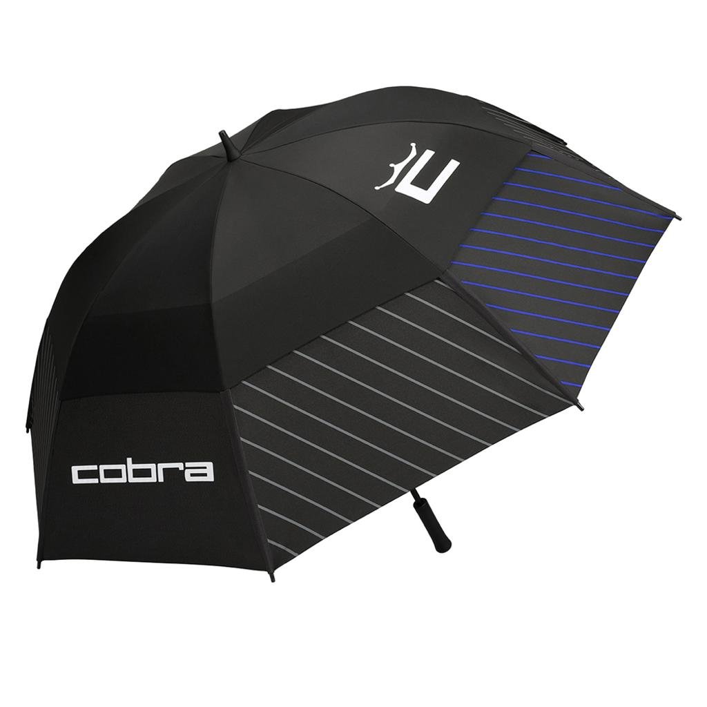 Cobra Double Canopy Golf Umbrella Black Umbrellas at JamGolf