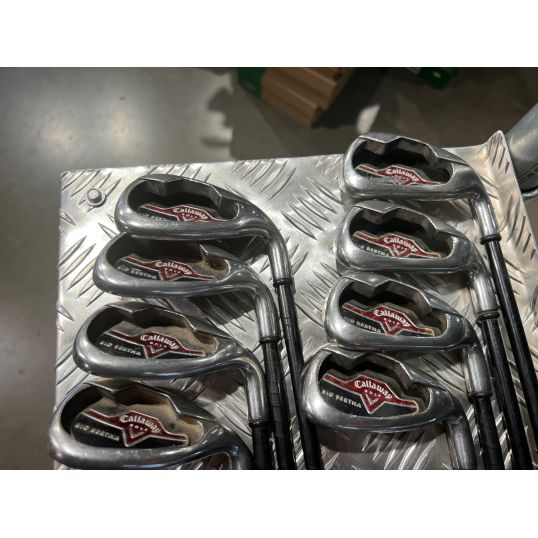 Callaway Big Bertha 2006 Irons Graphite Shafts Right Regular Callaway Graphite 5GW+SW (Used 1
