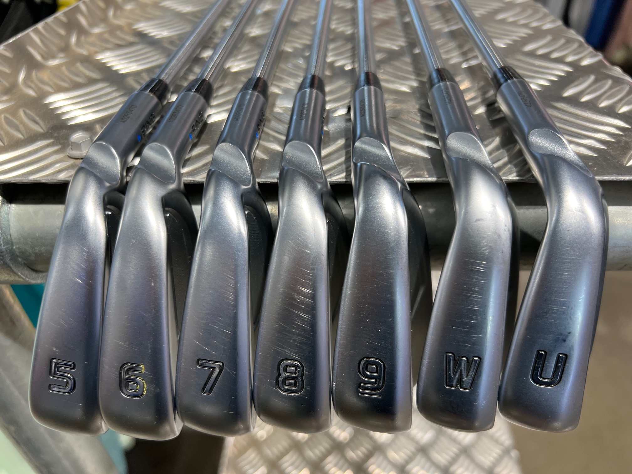 Ping i525 Irons Steel Shafts Right Regular Project X IO 5-PW+UW
