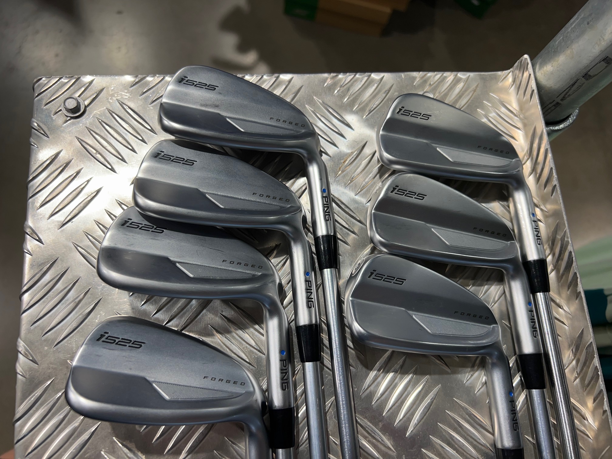Ping i525 Irons Steel Shafts Right Regular Project X IO 5-PW+UW