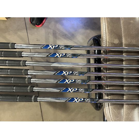 Rogue Irons Steel Shafts Right Regular True Temper XP 95 Stepless Steel 5-PW+SW (Used - 3 Star)