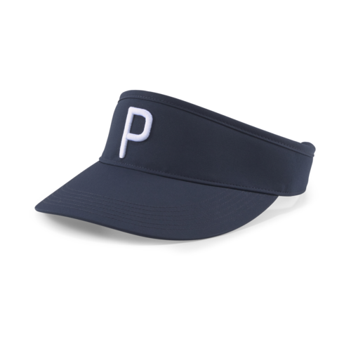 P Visor White/Navy