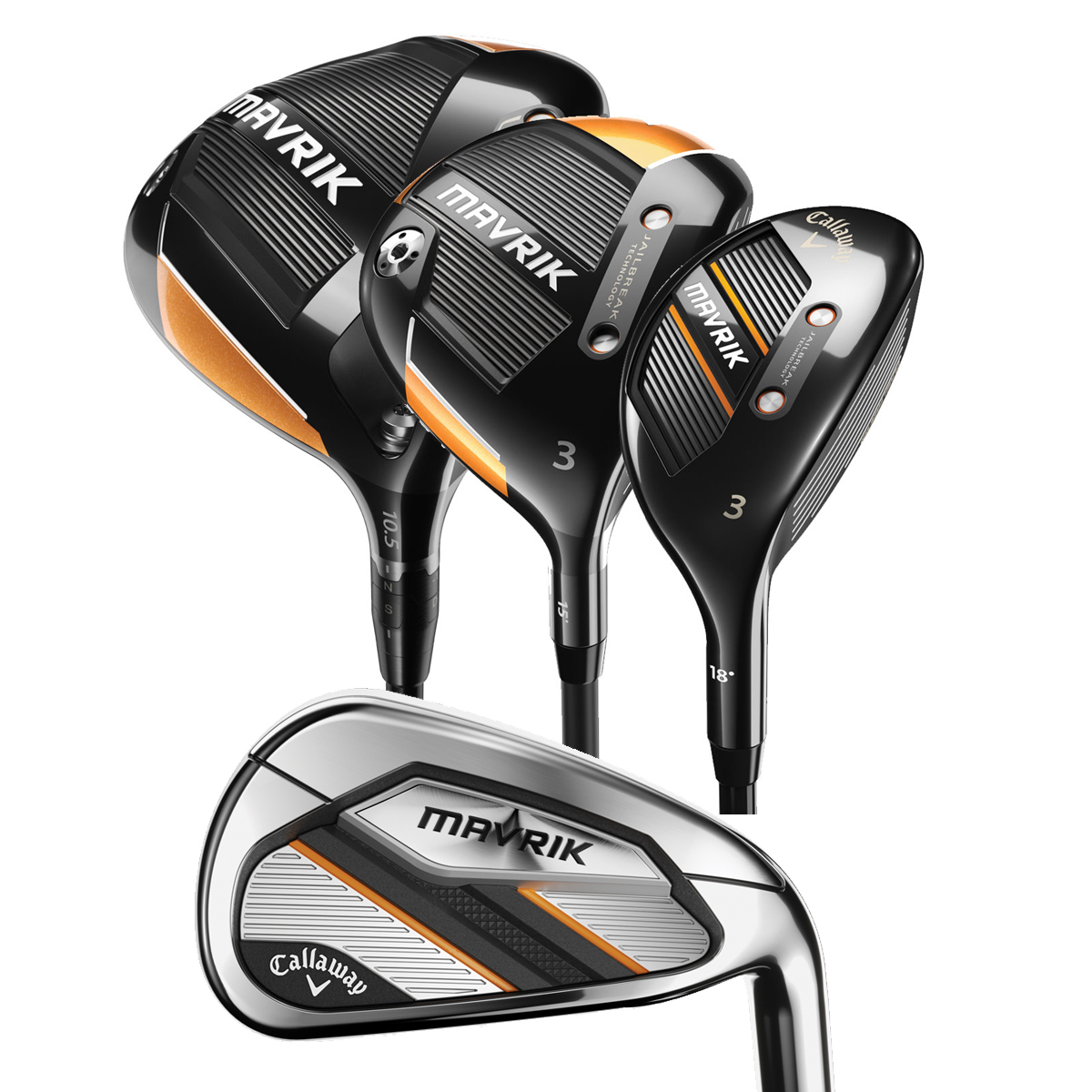 Product Image for Mavrik Complete Golf Set Steel Shafts