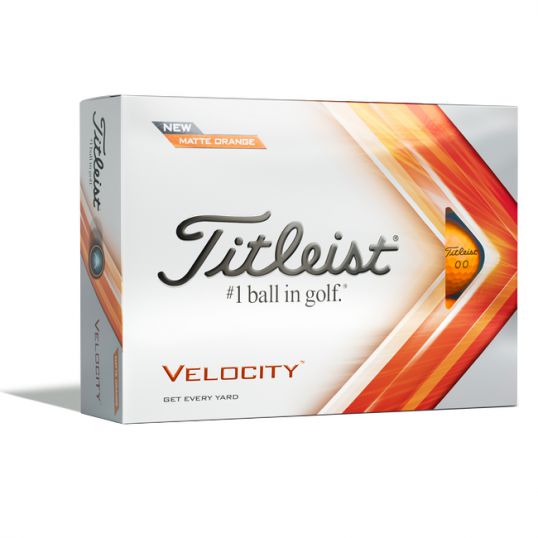 Velocity Golf Balls Orange 2023