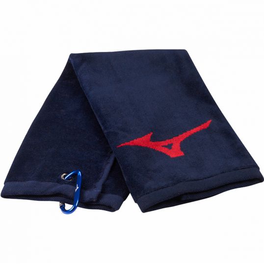 RB Trifold Towel Navy/Red