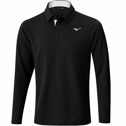 BT Long Sleeve Polo Black