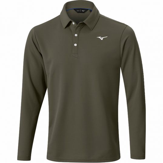 BT Long Sleeve Polo Olive