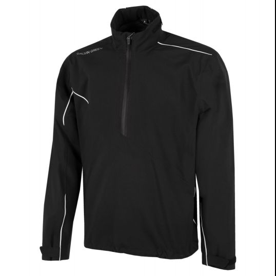 Aden Half Zip Paclite Jacket Black/White