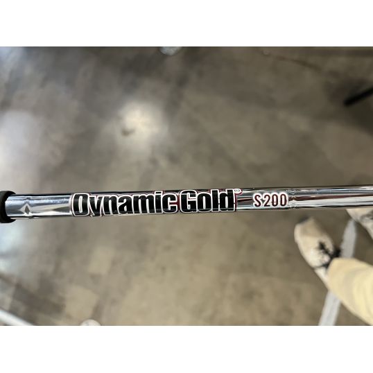 Milled Grind 2 Raw Design Satin Chrome LB Wedge Right Dynamic Gold S200 Stiff 60 8 (Used - 3 Star)