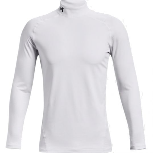 ColdGear Armour Fitted Mock Base Layer White