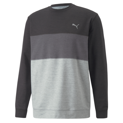 Cloudspun Colorblock Crewneck Sweater Black/High Rise