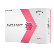 Supersoft Matte Pink Golf Balls