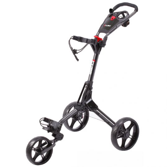 Cube One Click 3 Wheel Lightweight TrolleyCharcoal/Black