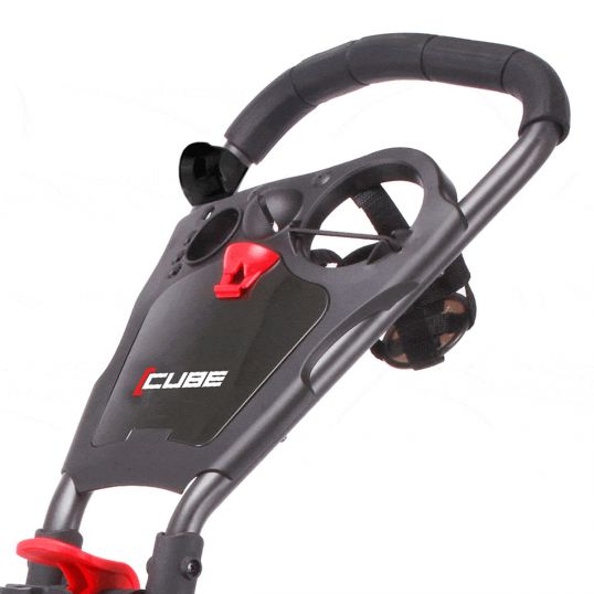Cube One Click 3 Wheel Lightweight Trolley Charcoal/Blue