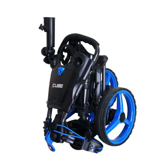 Cube One Click 3 Wheel Lightweight Trolley Charcoal/Blue