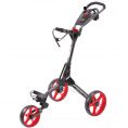 Cube One Click 3 Wheel Lightweight Trolley Charcoal/Red