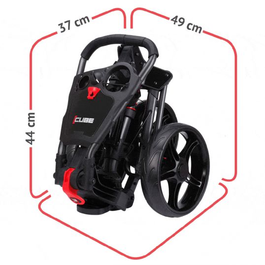 Cube One Click 3 Wheel Lightweight Trolley