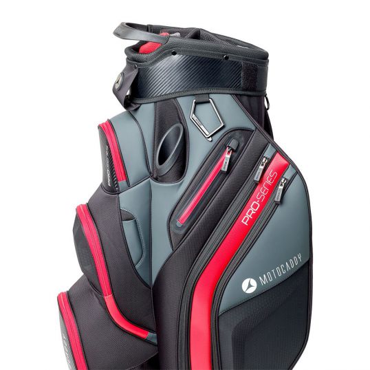 Pro-Series Golf Cart Bag Black/Red