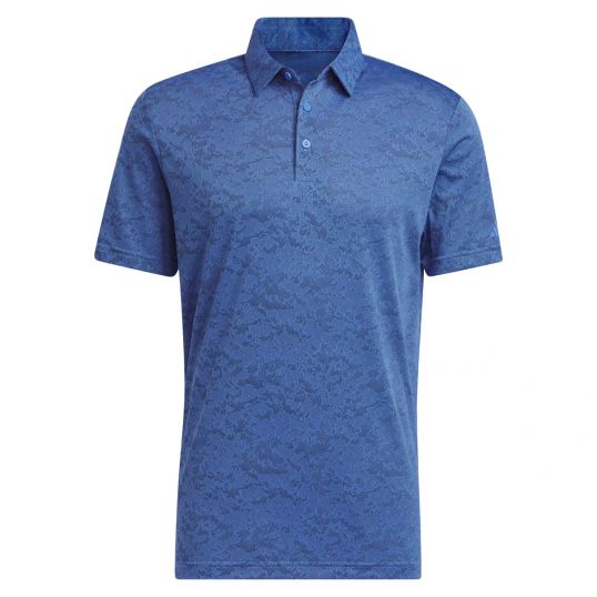 Textured Jacquard Polo Blue Fusion/Navy