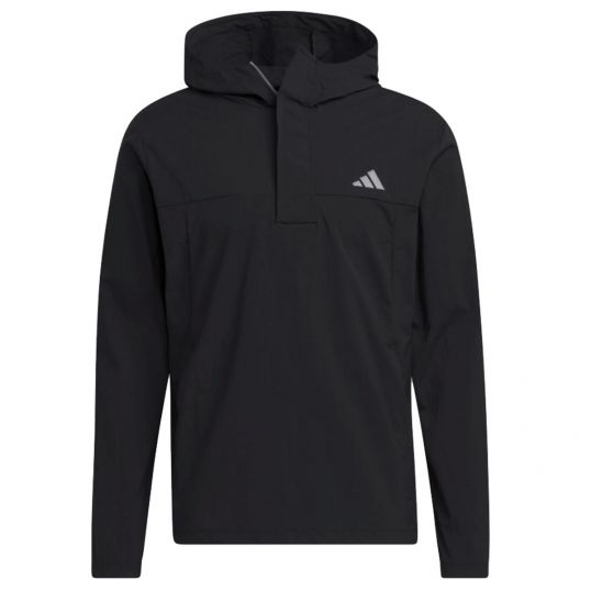 Ripstop 1/4 Zip Golf Hoodie Black