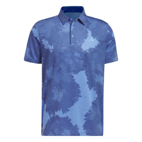 Flower Mesh Polo Blue Fusion/Navy
