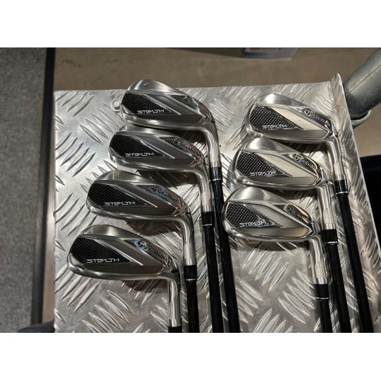 Stealth Irons Graphite Shafts Right CUSTOM 5-PW+AW (Custom 37927) (Used - 4 Star)