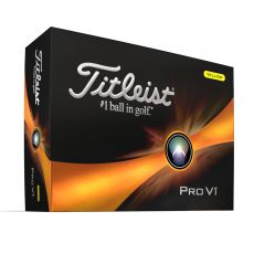 Pro V1 Yellow Golf Balls 2024
