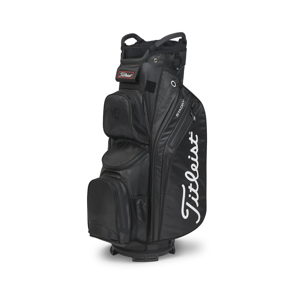 Product Image for Titleist Cart 14 StaDry Golf Bag Black