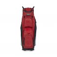 Cart 14 StaDry Golf Bag Dark Red/Grey/Black