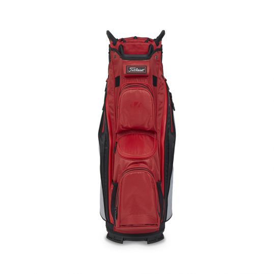 Cart 14 StaDry Golf Bag Dark Red/Grey/Black