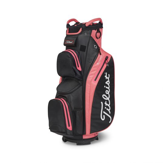 Cart 14 StaDry Golf Bag Black/Candy