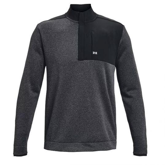 UA Storm SweaterFleece 1/2 Zip Black