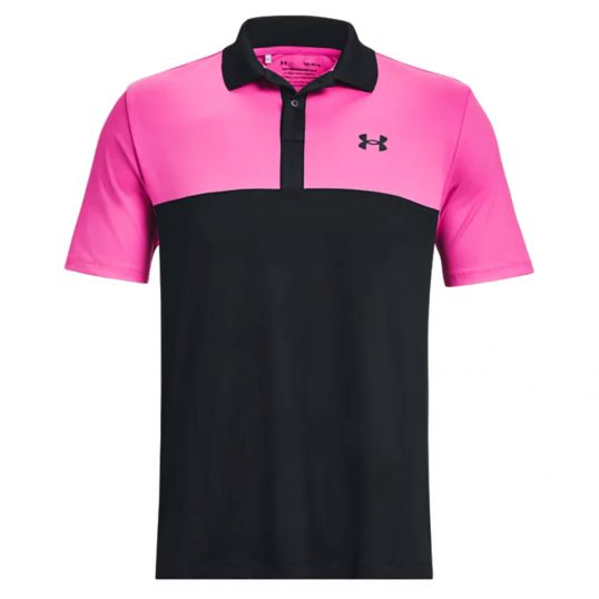 Perf 3.0 Color Block Polo Black