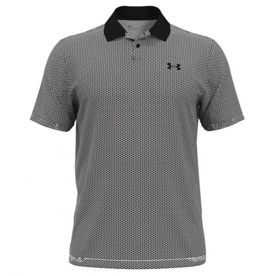 Perf 3.0 Printed Polo Black/White