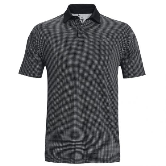 T2G Printed Polo Black