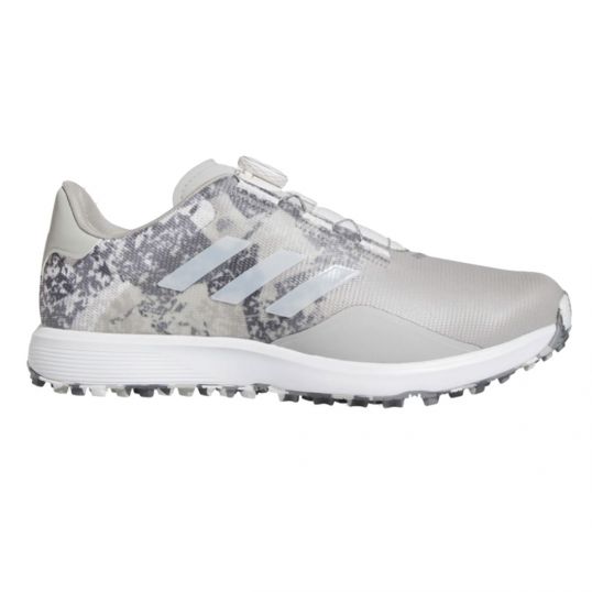 S2G SL BOA 23 Mens Golf Shoes Grey/White/Grey