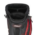 Players 4 StaDry Stand Bag Black/Black/Red