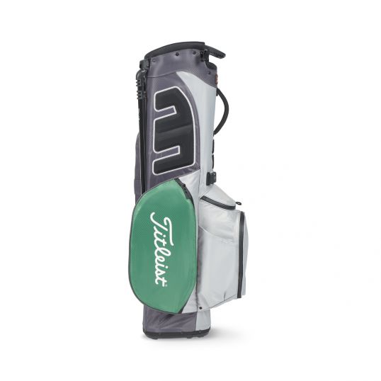 Players 4 StaDry Stand Bag Grey/Green/Graphite