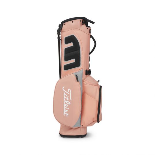Players 4 Stand Bag Peach/Grey