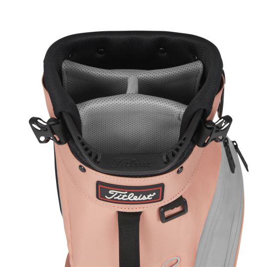 Players 4 Stand Bag Peach/Grey