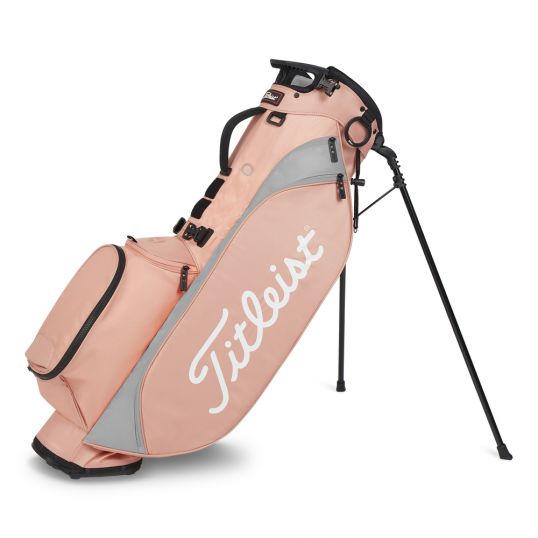 Players 4 Stand Bag Peach/Grey